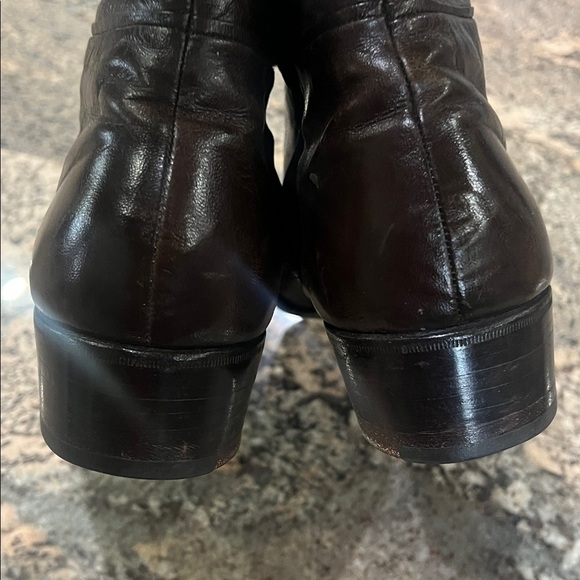Men\'s Dark Brown Leather Boots main image 2